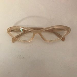 Prada 08O GAD-101 beige eye glasses
